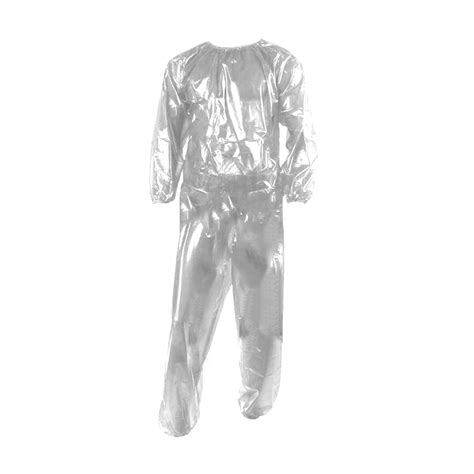 PINJAZE Disposable 50-Pieces Plastic Body Wrap Film 83L&215;43 (W) Inches with Open Side O. . Disposable sauna suit